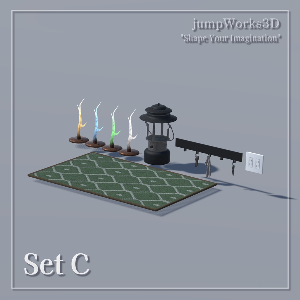 モダンなインテリア/家具 セット 【Modern Interior Furniture】