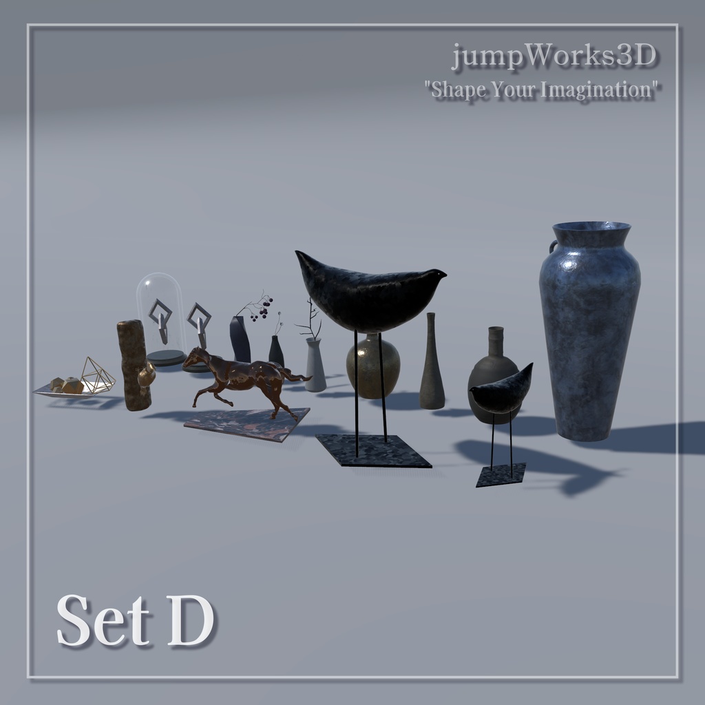 モダンなインテリア/家具 セット 【Modern Interior Furniture】