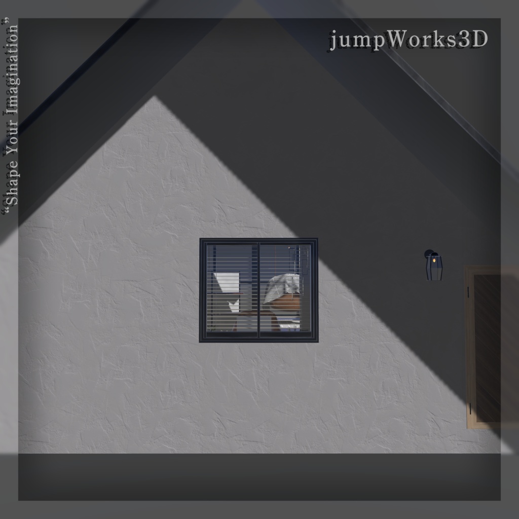 【3Dモデル】「青時雨 -Aoshigure-」ワールドアセット