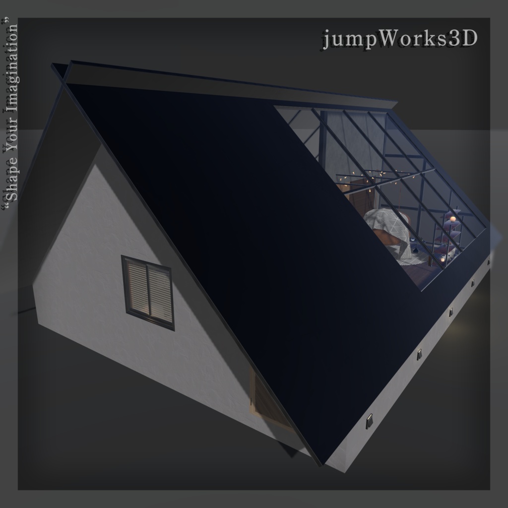 【3Dモデル】「青時雨 -Aoshigure-」ワールドアセット