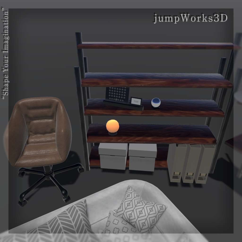 【3Dモデル】「青時雨 -Aoshigure-」ワールドアセット