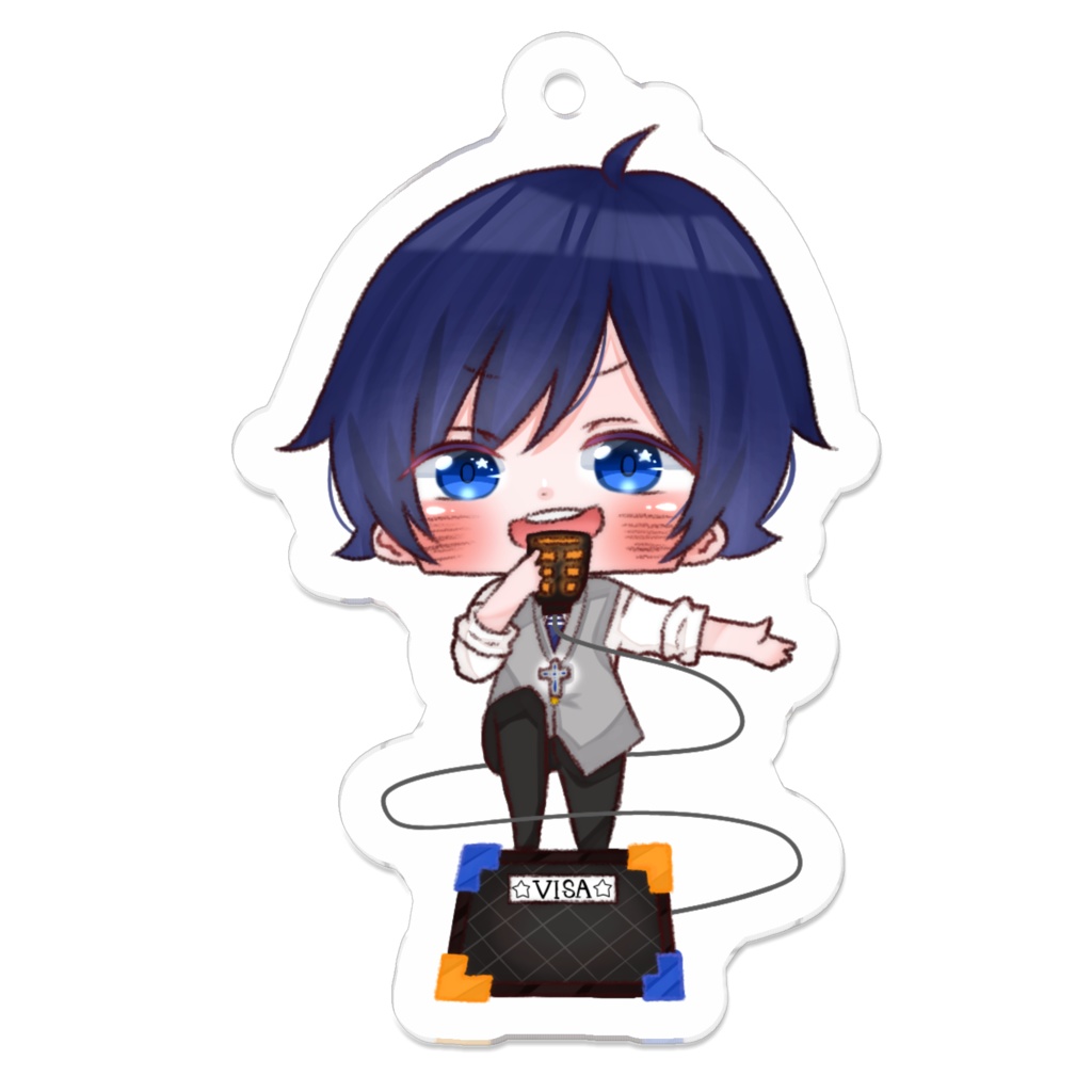 びざ アクリルキーホルダー