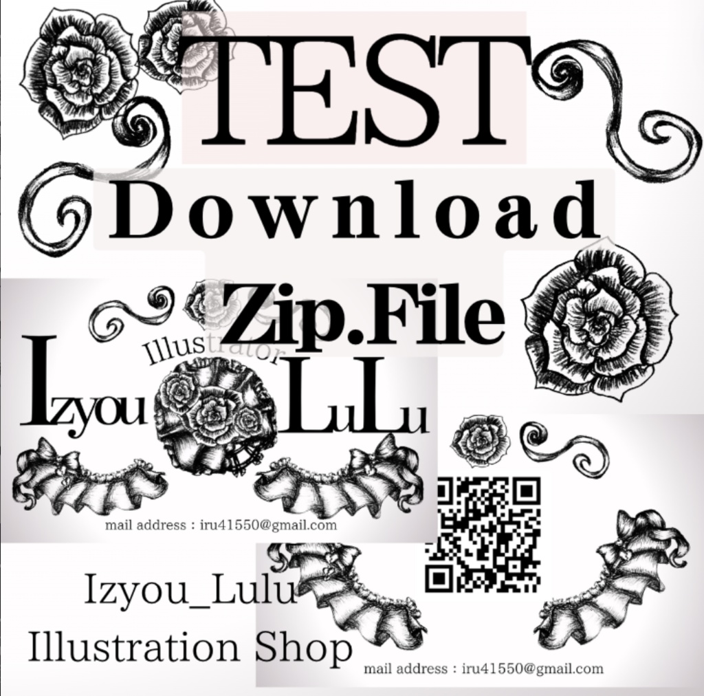 【Sold for DL test】zip. file TEST Free Izyou_Lulu