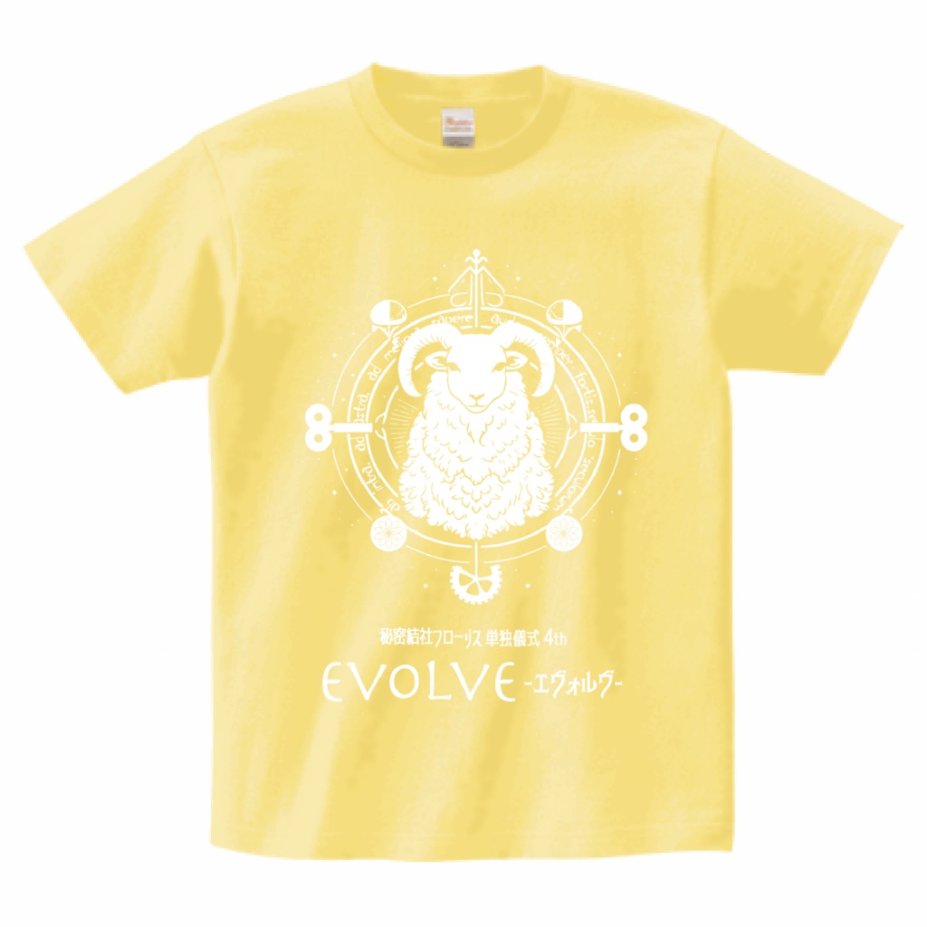 【遠隔受注限定】単独儀式4th エヴォルヴ「輪廻」カラーTシャツ