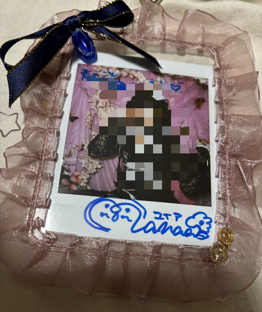 ソロスクエアチェキ★デコケース付