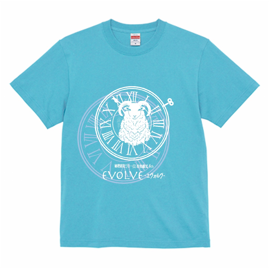 【遠隔受注限定】(サイズ指定必須)サイン入り!単独儀式4thエヴォルヴ「転」カラーTシャツ