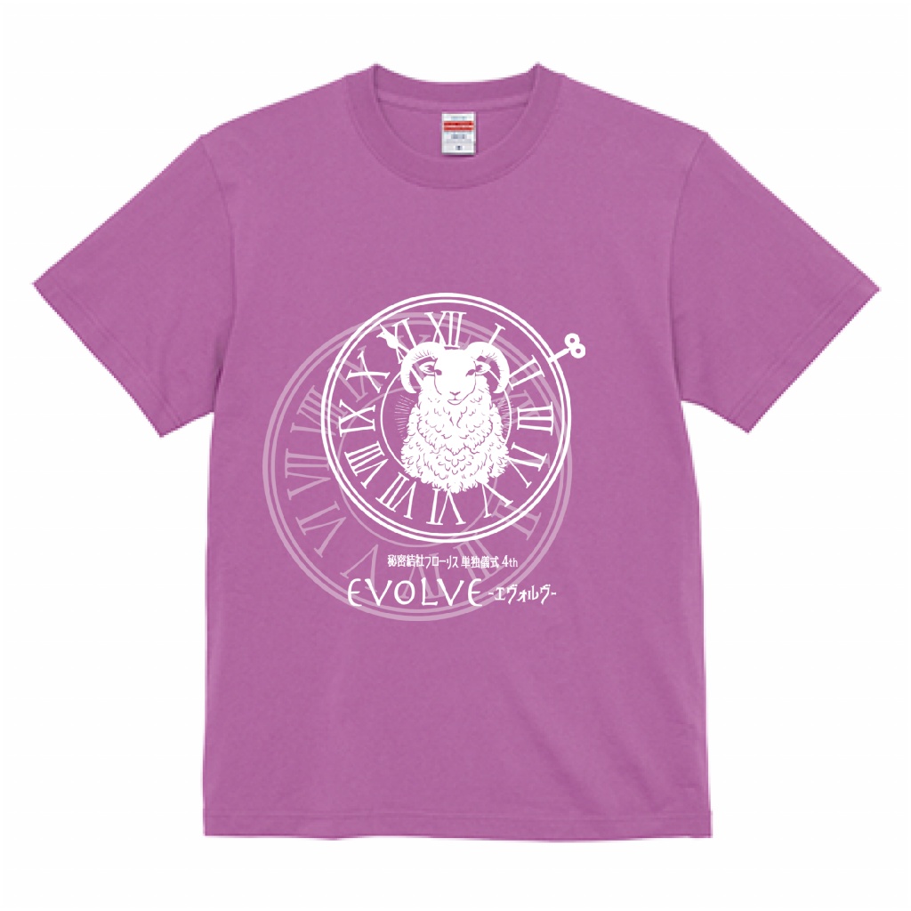 【遠隔受注限定】(サイズ指定必須)サイン入り!単独儀式4thエヴォルヴ「転」カラーTシャツ