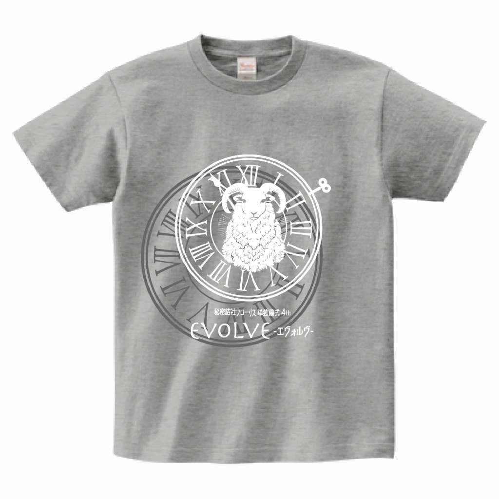 【遠隔受注限定】(サイズ指定必須)サイン入り!単独儀式4thエヴォルヴ「転」カラーTシャツ