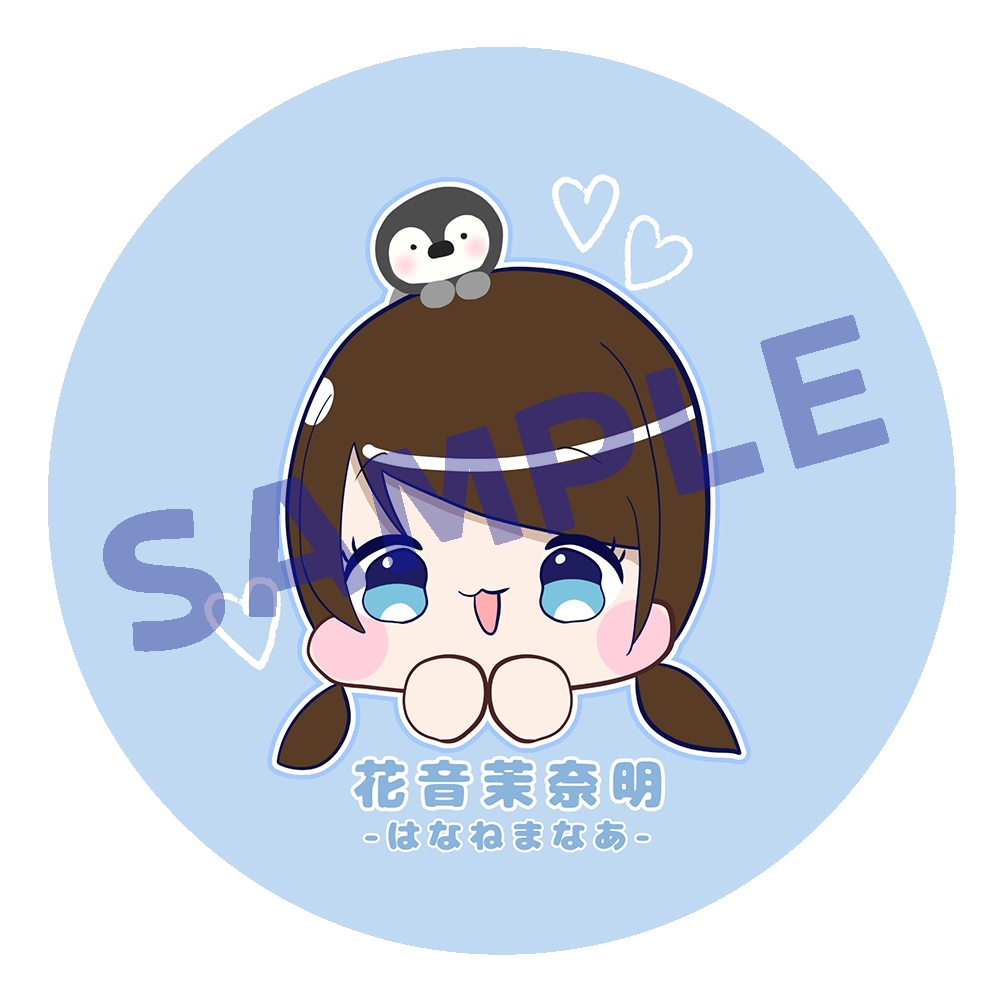 #茉奈明のお誕生日会　缶バッジA