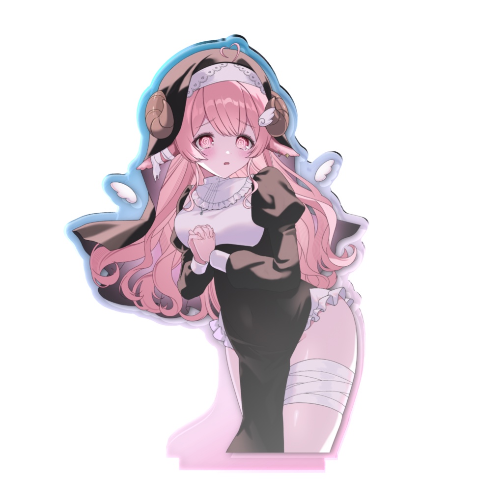 【大オーロラアクスタ】ハピハロシスター羊