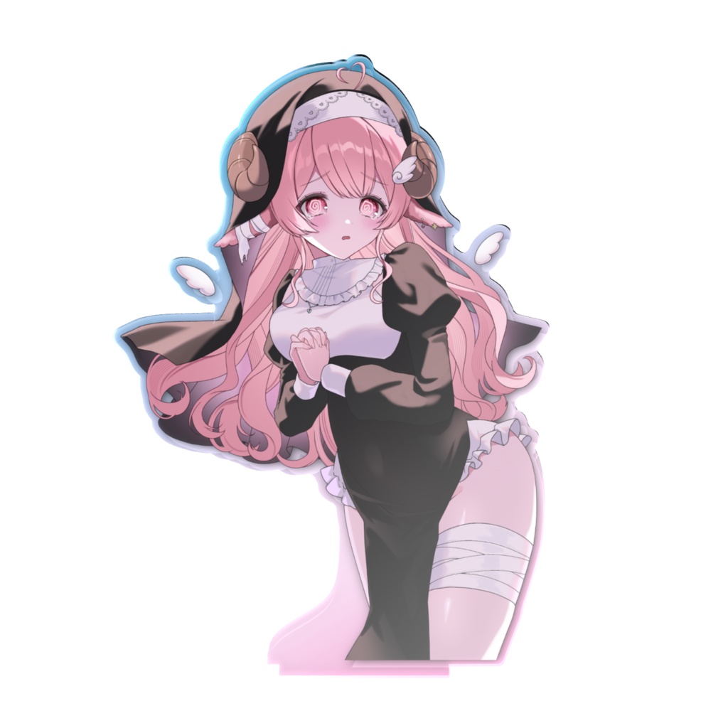 【特大オーロラアクスタ】ハピハロシスター羊