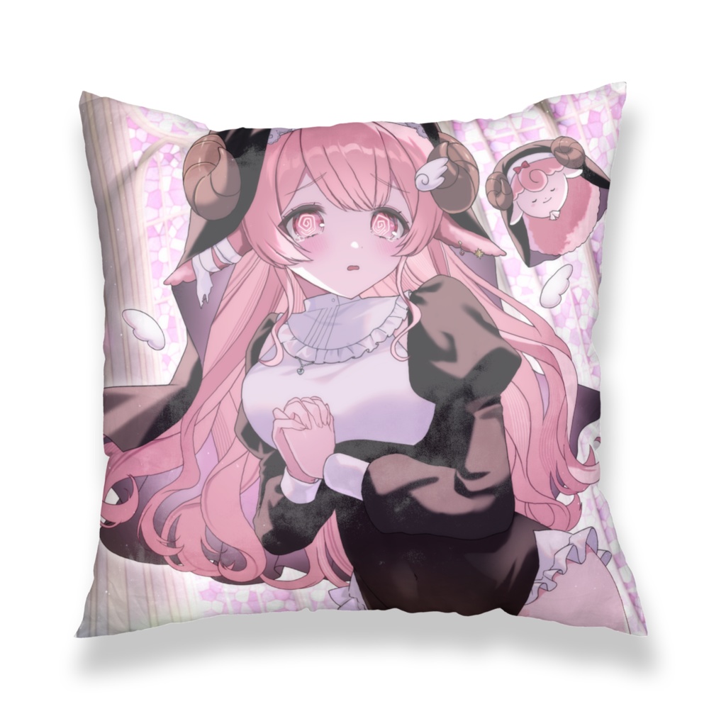 【支援用】シスター羊クッションカバー
