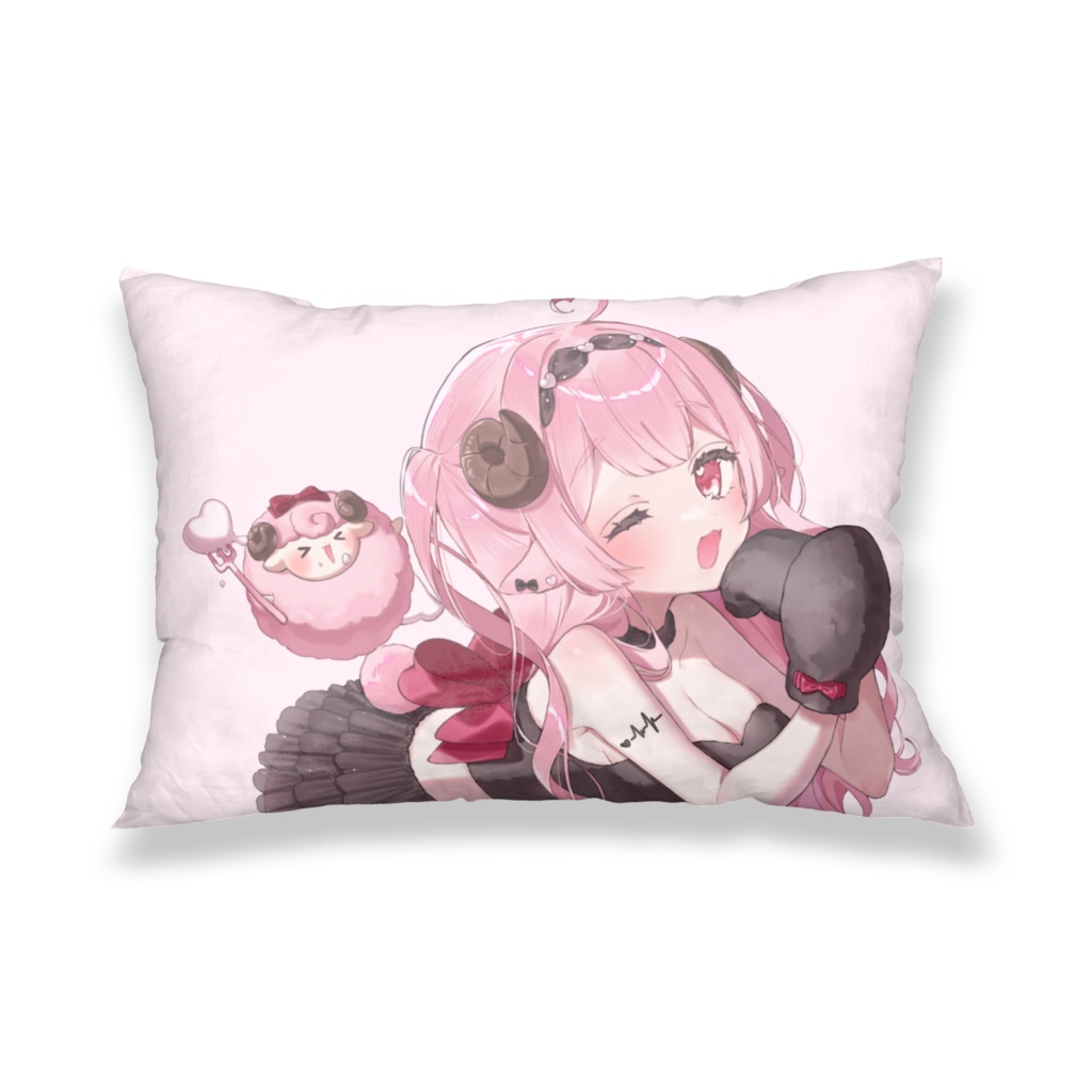 夢乃羊2周年記念クッションカバー