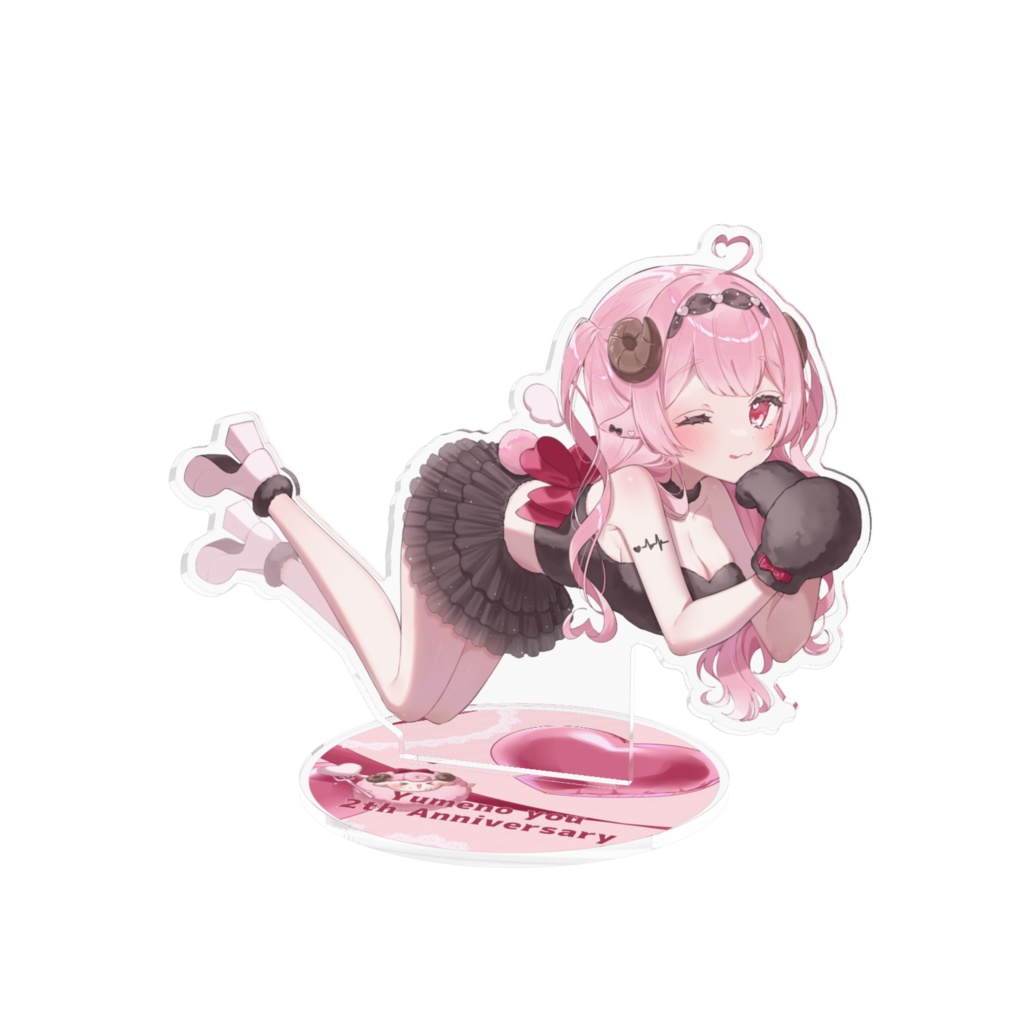 夢乃羊2周年記念アクリルスタンド(特大)