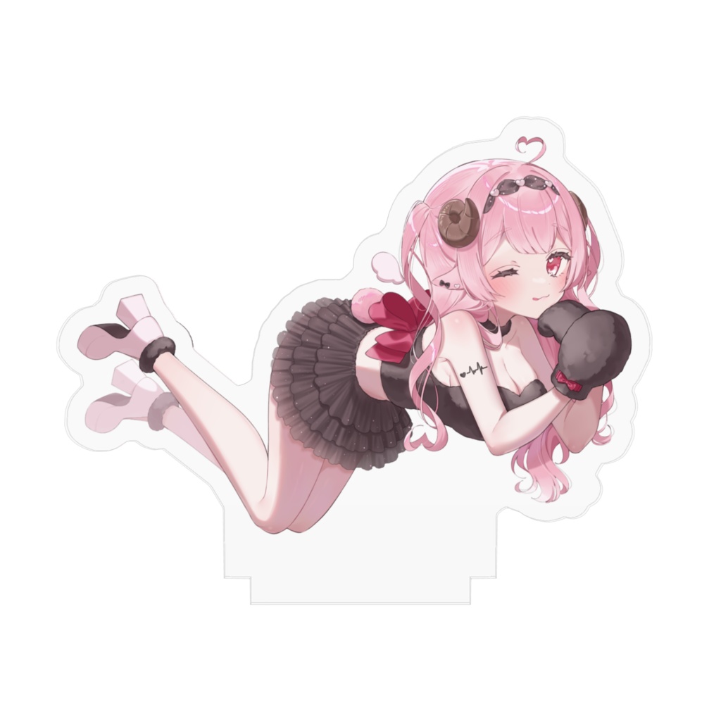 夢乃羊2周年記念アクリルスタンド(中)