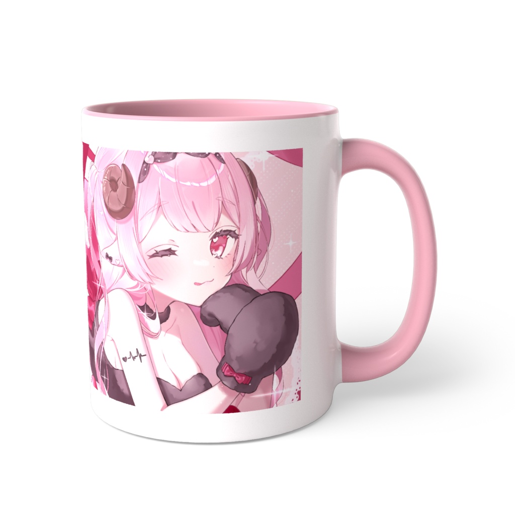 夢乃羊2周年記念マグカップ