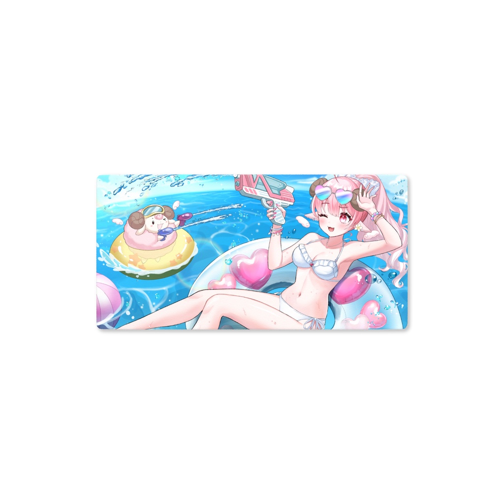 夢乃羊プレイマットB