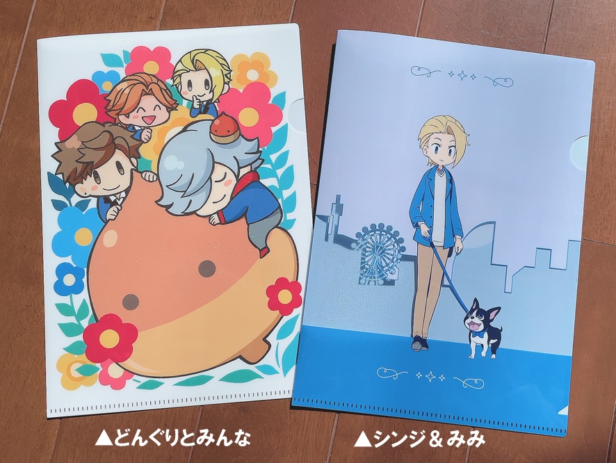 A5クリアファイル『どんぐりとみんな』