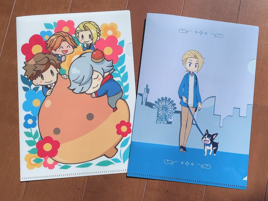 A5クリアファイル『シンジ&みみ』