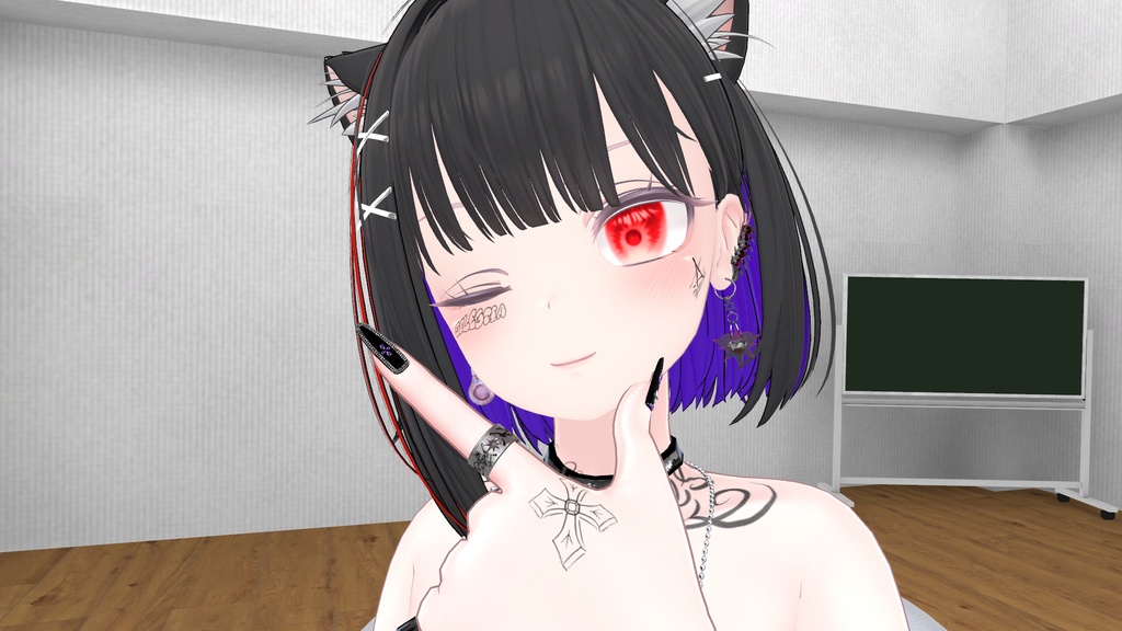 【VRChat想定】チカーノ風レタリングテクスチャ