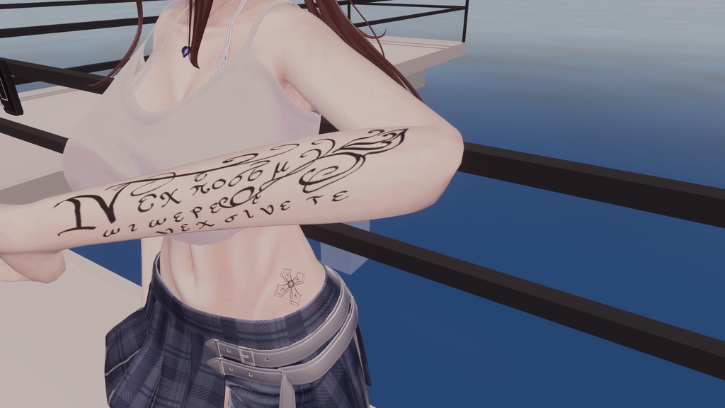 【VRChat想定】(not)Lover Tatoo Texture
