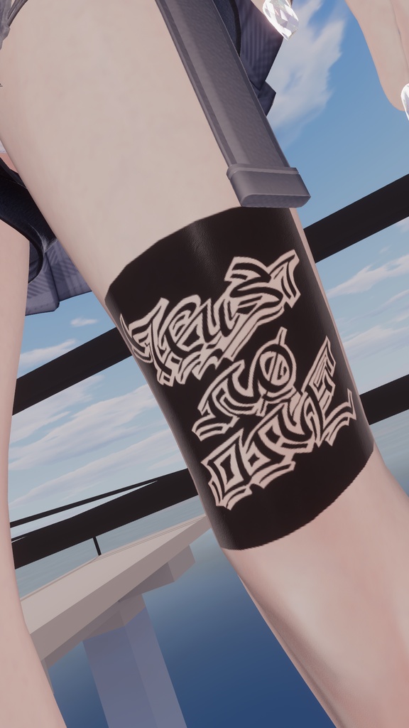 【VRChat想定】(not)Lover Tatoo Texture