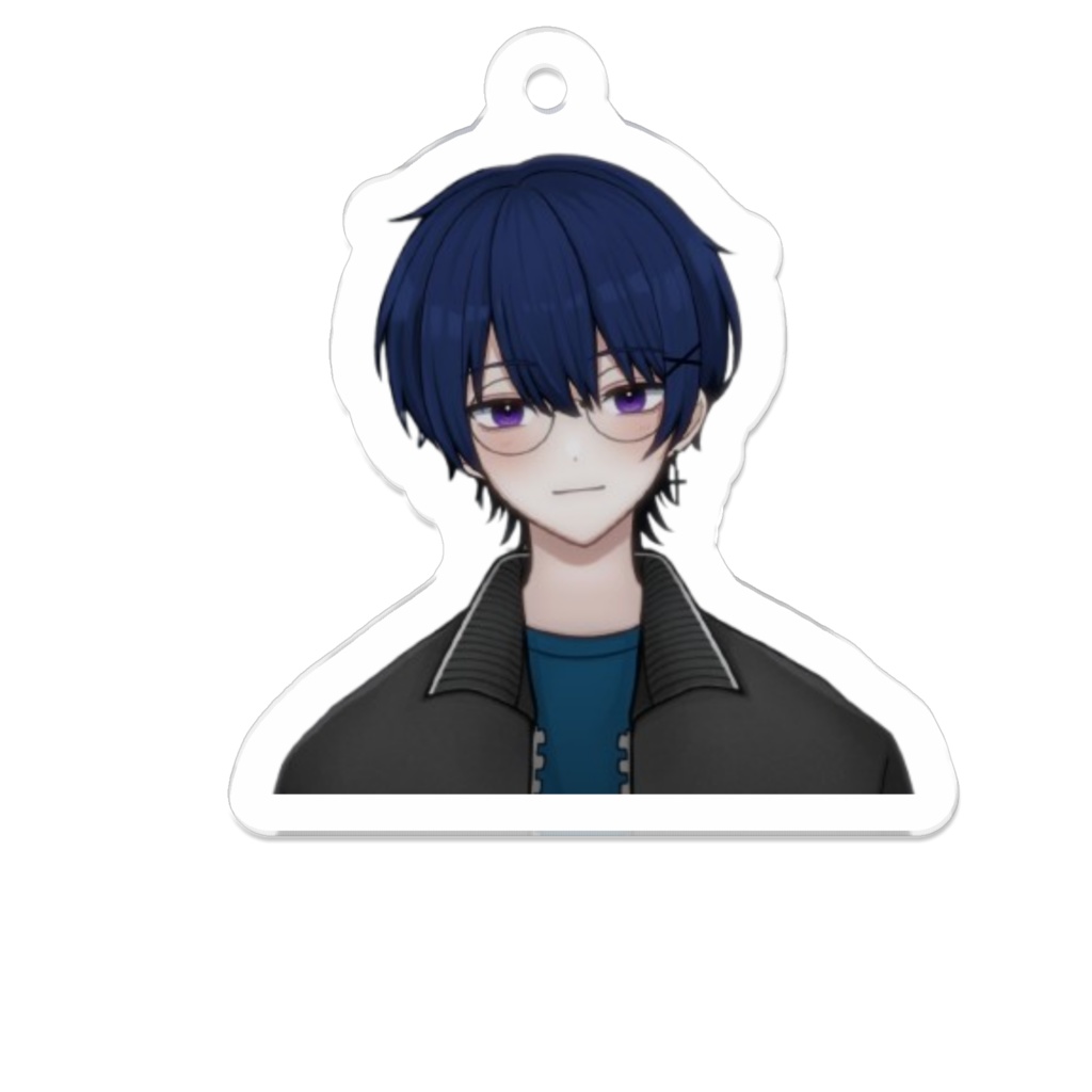 にっこりしてるアルのアクキーですよ!