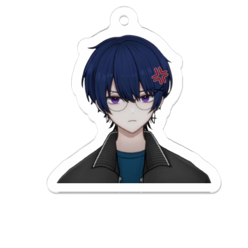 怒ってるアルのアクキーですよ！