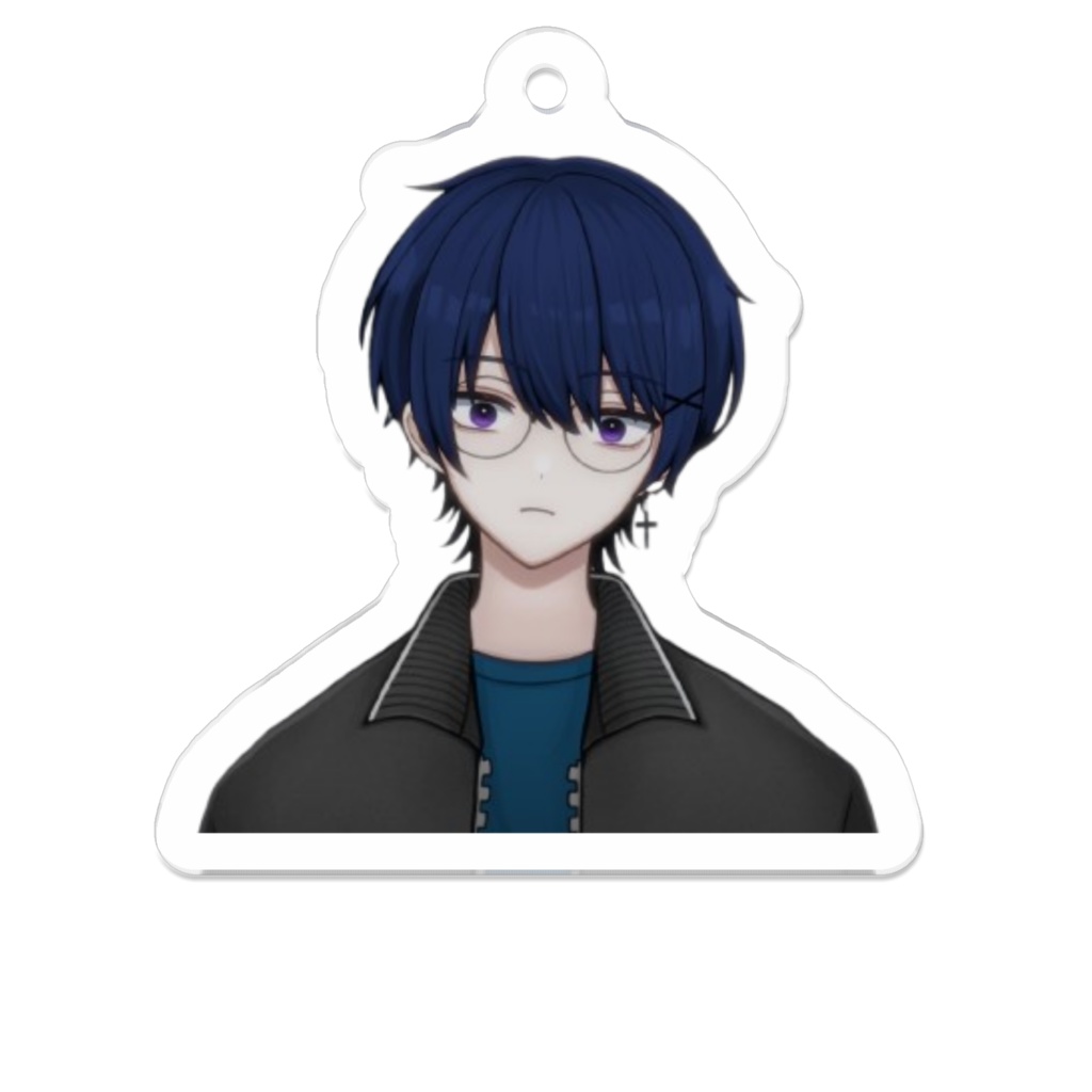 目が怖いアルのアクキーですよ