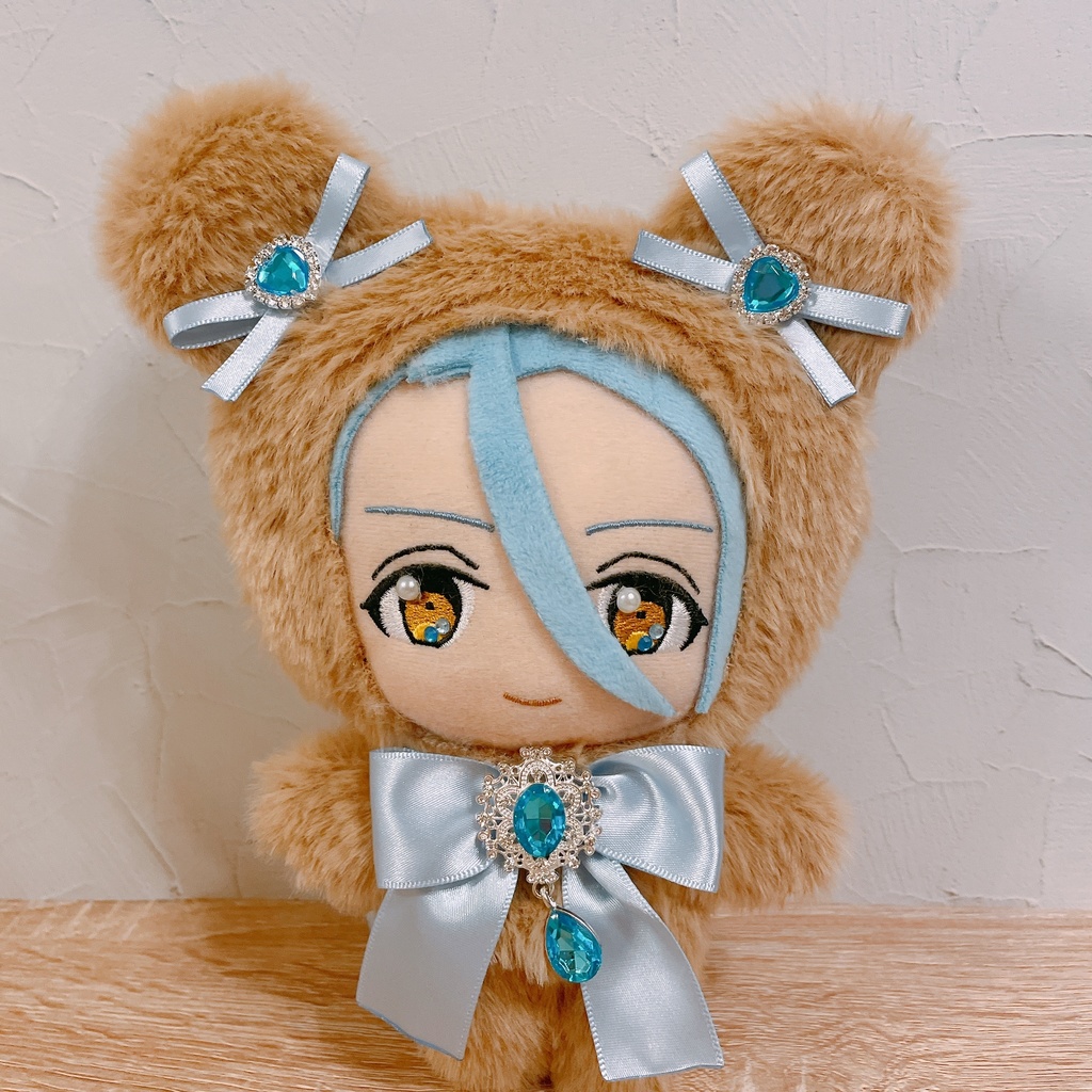 ぬい服 あんスタ 16cm ネイビーロリータドレス・ビッグリボン