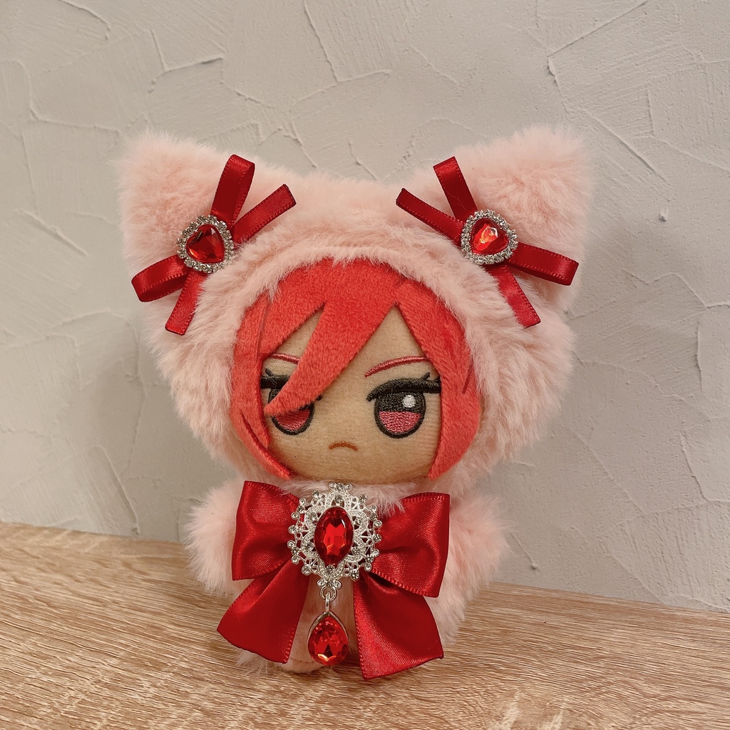 はに〜みるくねこちゃん♡（お顔あり）ぬい服 ハンドメイド - その他