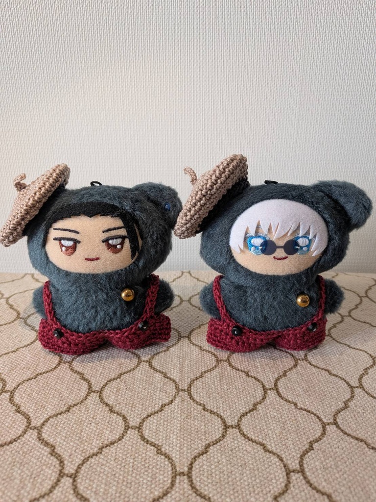 クラシックカラーサロペット＆ベレー帽セット【ボルドー】