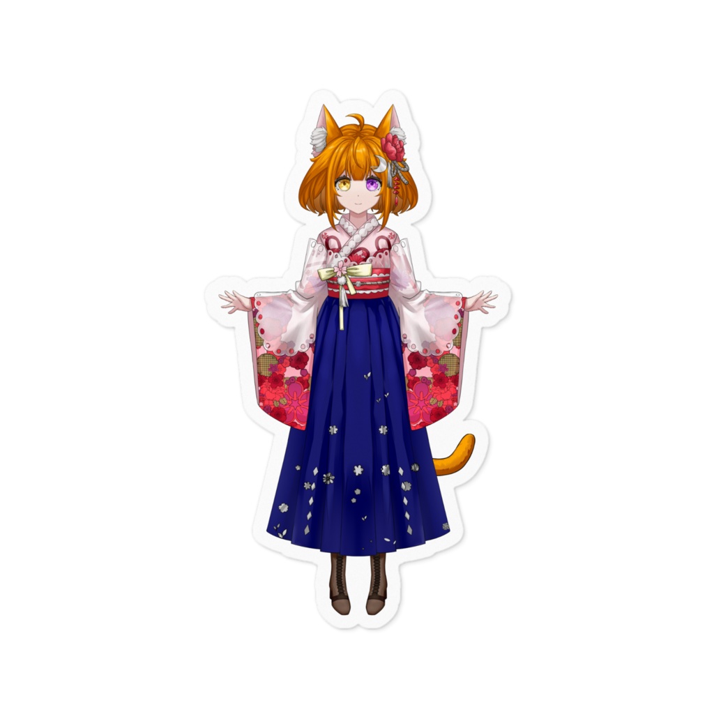 猫宮ゆうかステッカー