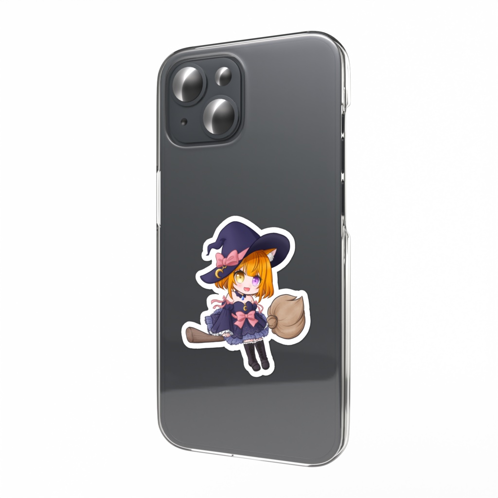 猫宮ゆうかスマホステッカー ハロウィン2025