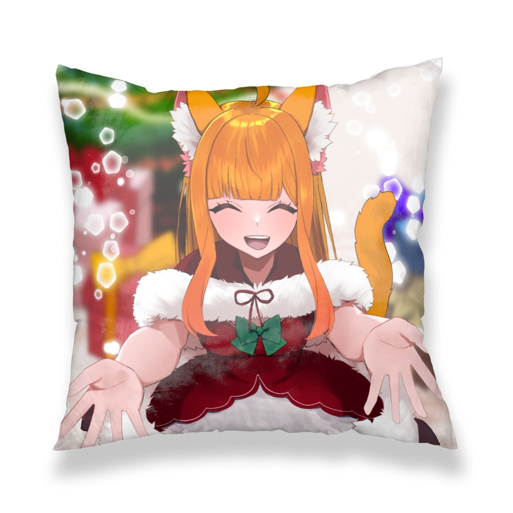 猫宮ゆうかクッションカバー クリスマス2025