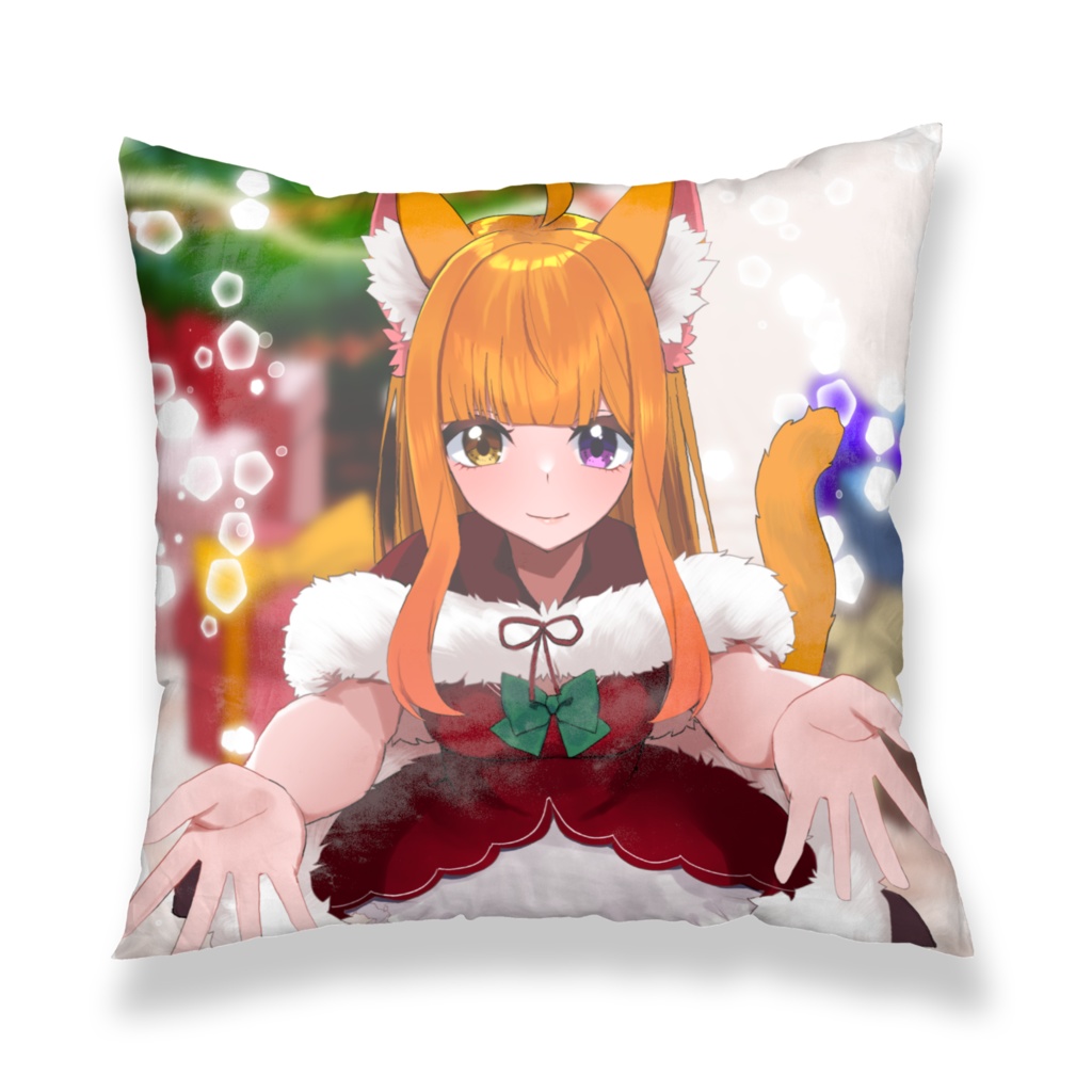 猫宮ゆうかクッションカバー クリスマス2025 