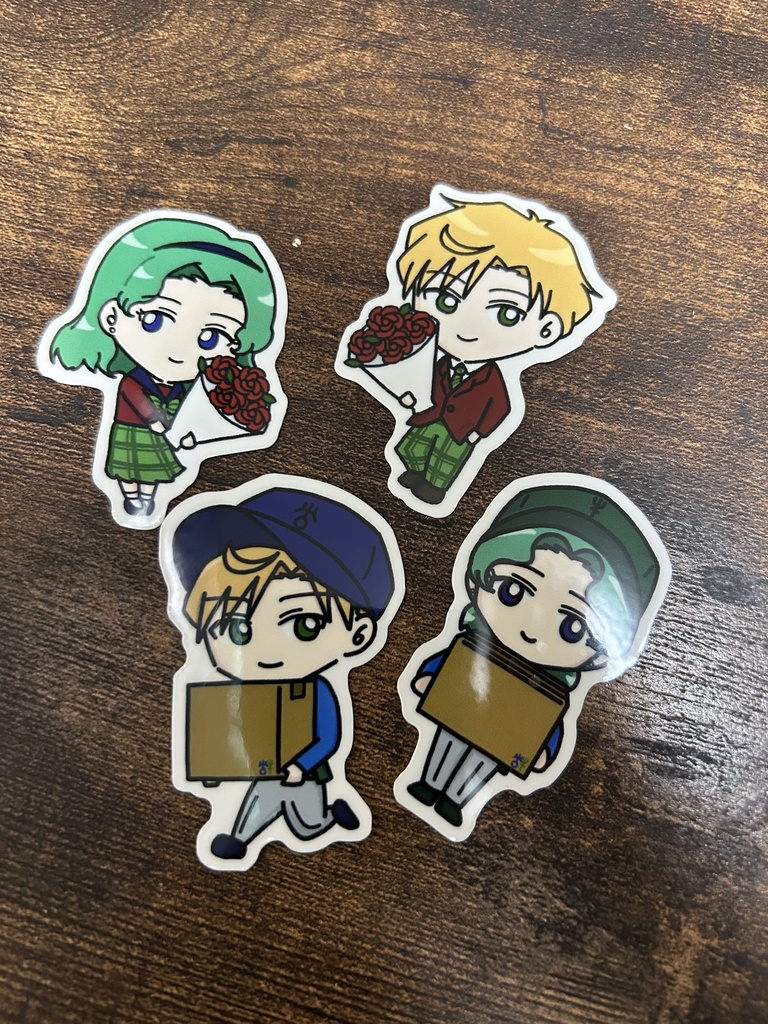 ちびカリスマステッカー