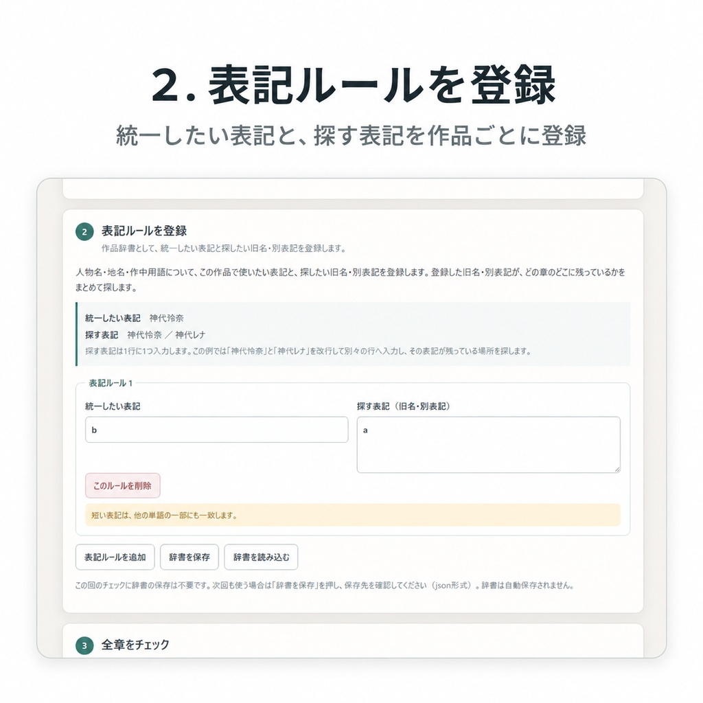 作品辞書・全章チェッカー Full|旧名・別表記を全章チェック+修正版ZIP