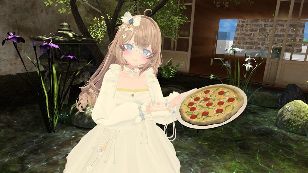 【無料】<VR Chat想定食品> デラックスピザ・シーフードピザ