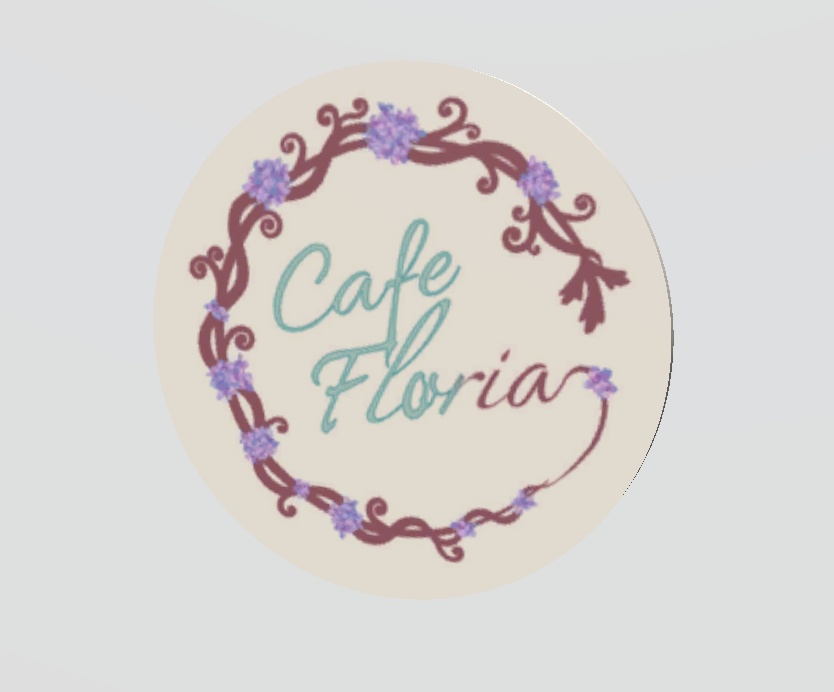 【VketRealご来店特典】CafeFloria特性コースター (応援用)