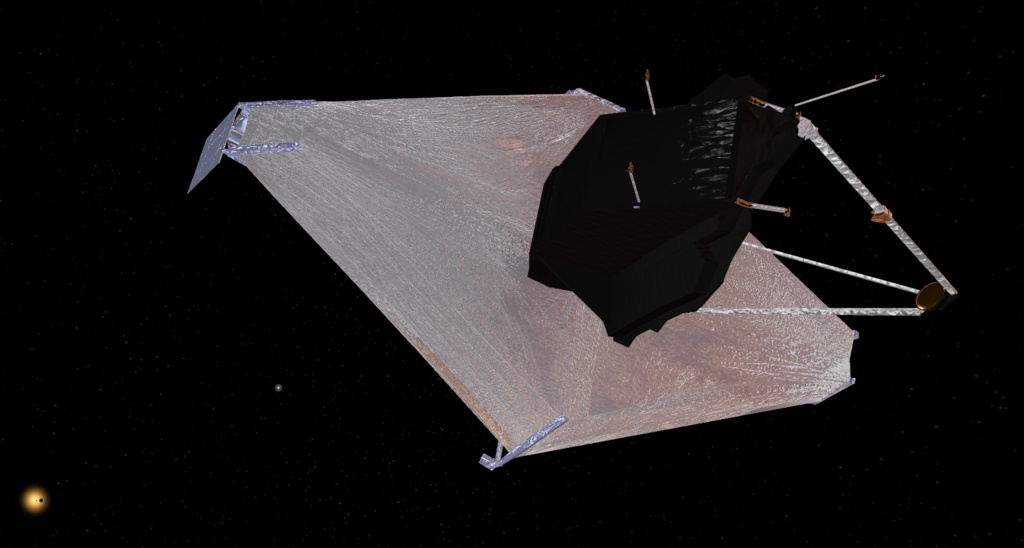 【無料】James Webb Space Telescope ジェームズ・ウェブ宇宙望遠鏡【3Dモデル】