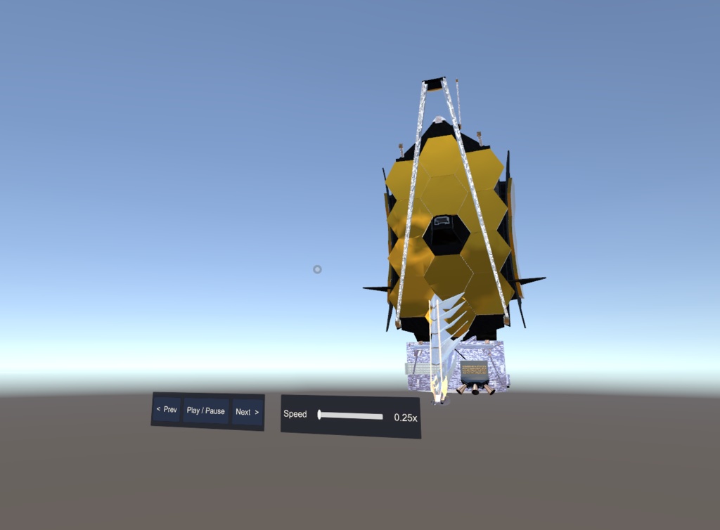 【無料】James Webb Space Telescope ジェームズ・ウェブ宇宙望遠鏡【3Dモデル】