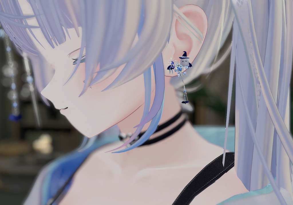 LunelleGhost ハロウィンかんざし 【髪飾り】