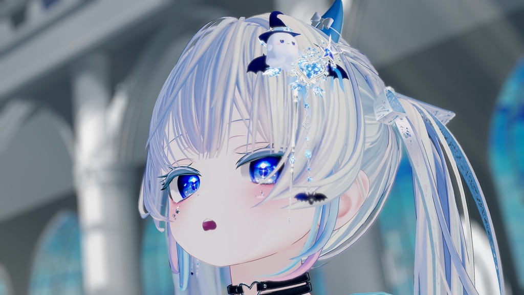LunelleGhost ハロウィンかんざし 【髪飾り】