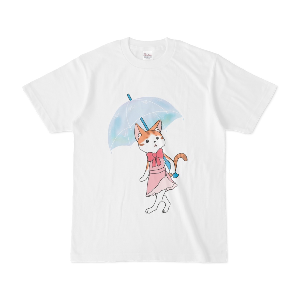 Kitten on a rainy day T-shirts