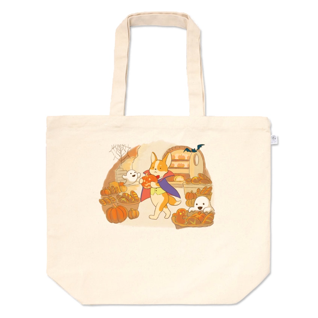 Happy Halloween! Corgi Bakery トートバッグ