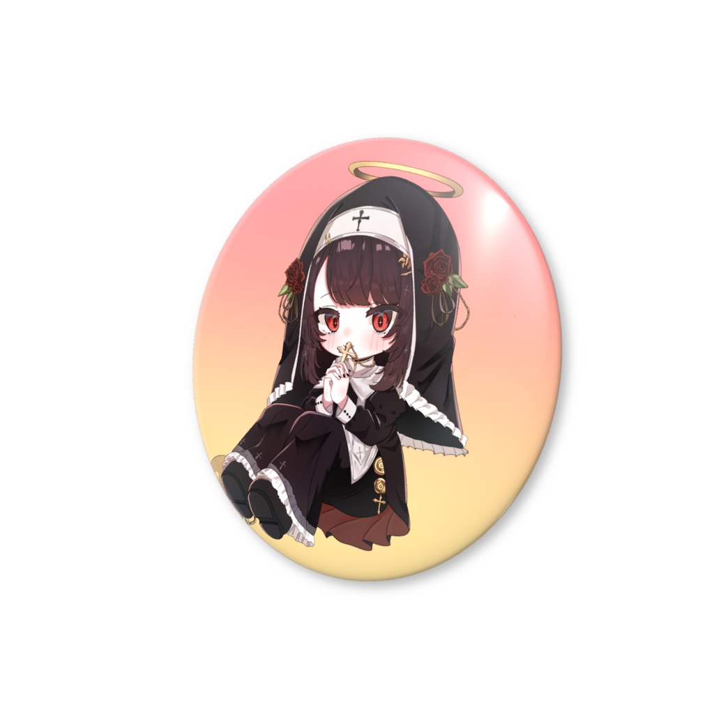 誘徒アレン缶バッジB