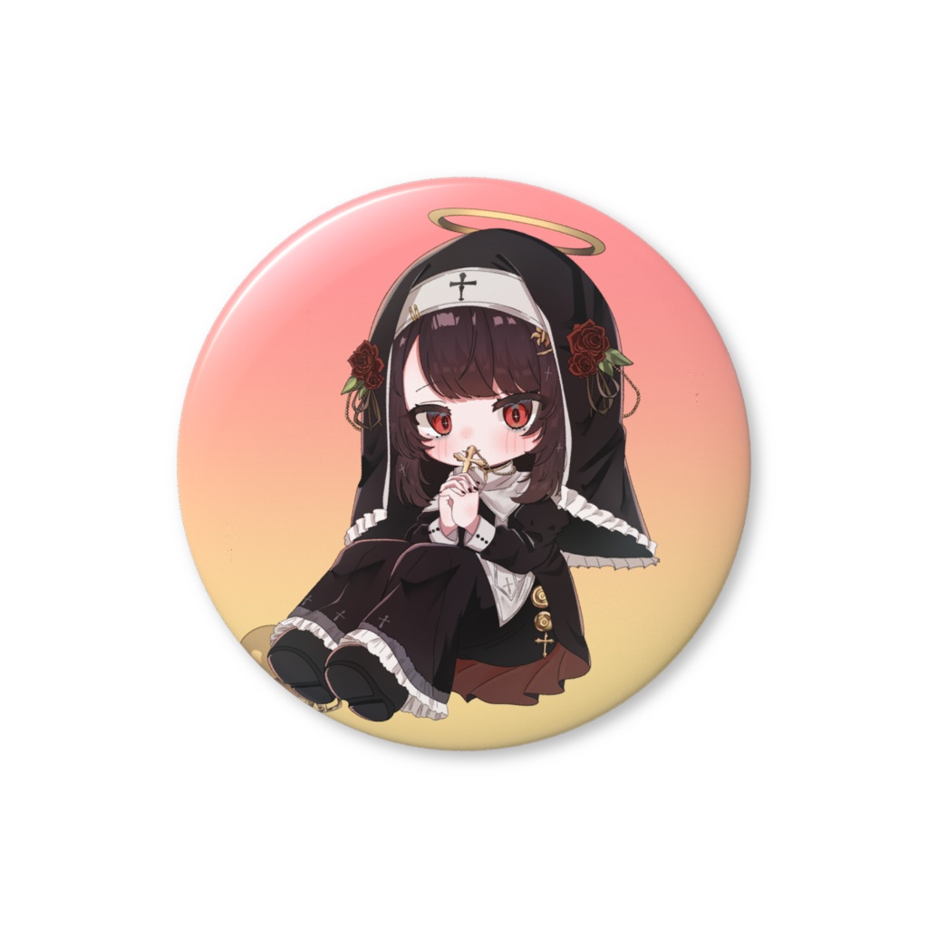 誘徒アレン缶バッジB