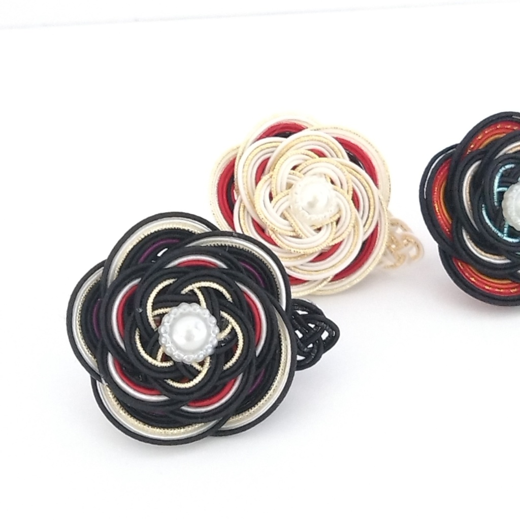 【水引】帯留め