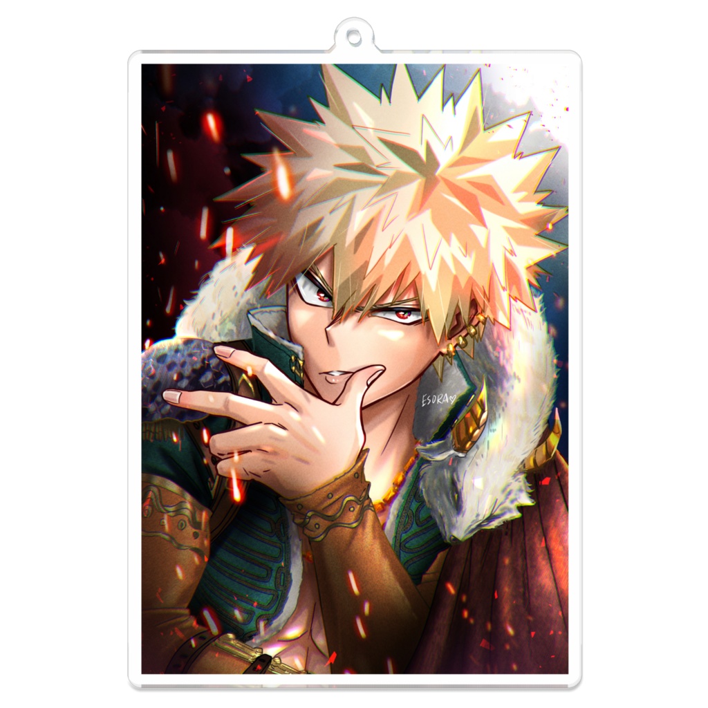 爆豪勝己/新十傑・盗賊/アクリルキーホルダー/ESORA